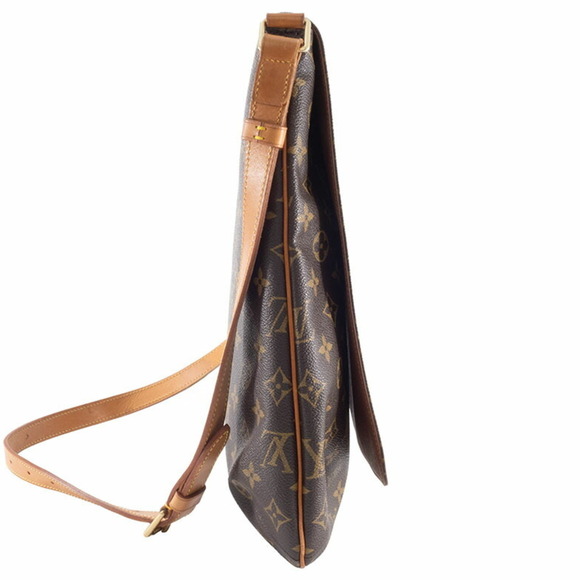 LOUIS VUITTON Brown Monogram Canvas Shoulder Bag - Picture 3 of 16